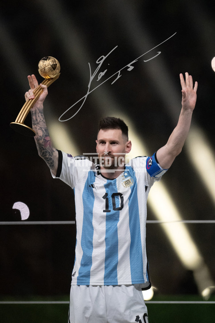 Lionel Messi Signed Memorabilia, Photos & Gifts - Icons of Sport