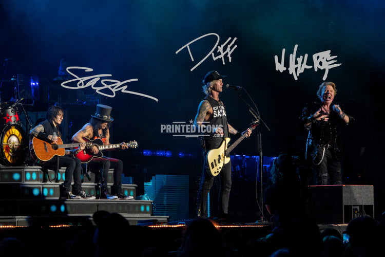 Guns N' Roses Signed Memorabilia and Photos