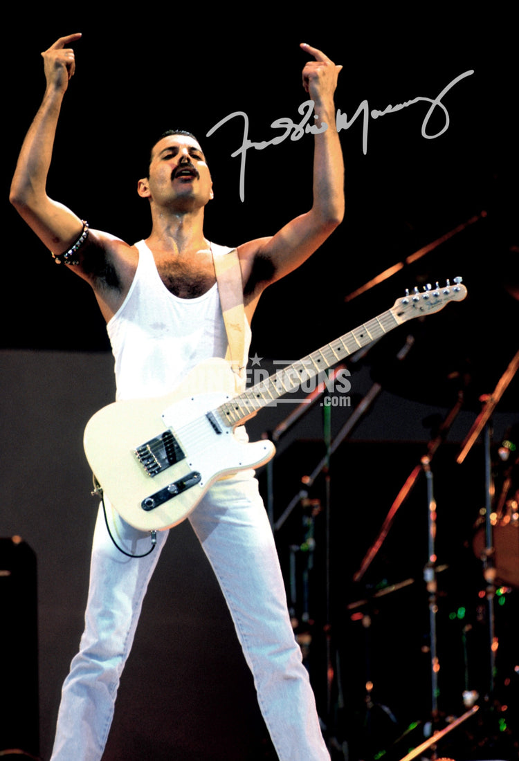 Freddie Mercury Autograph Prints, Memorabilia & Gifts