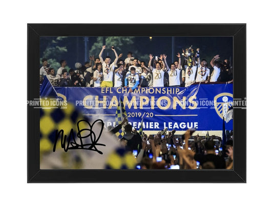 Marcelo Bielsa Leeds United 2020 Champions celebration signed photo print