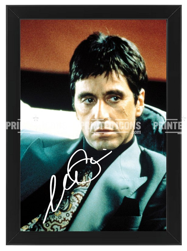 Al Pacino Signed Photo Print – The Godfather Michael Corleone Autograph
