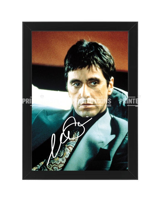 Al Pacino Signed Photo Print – The Godfather Michael Corleone Autograph